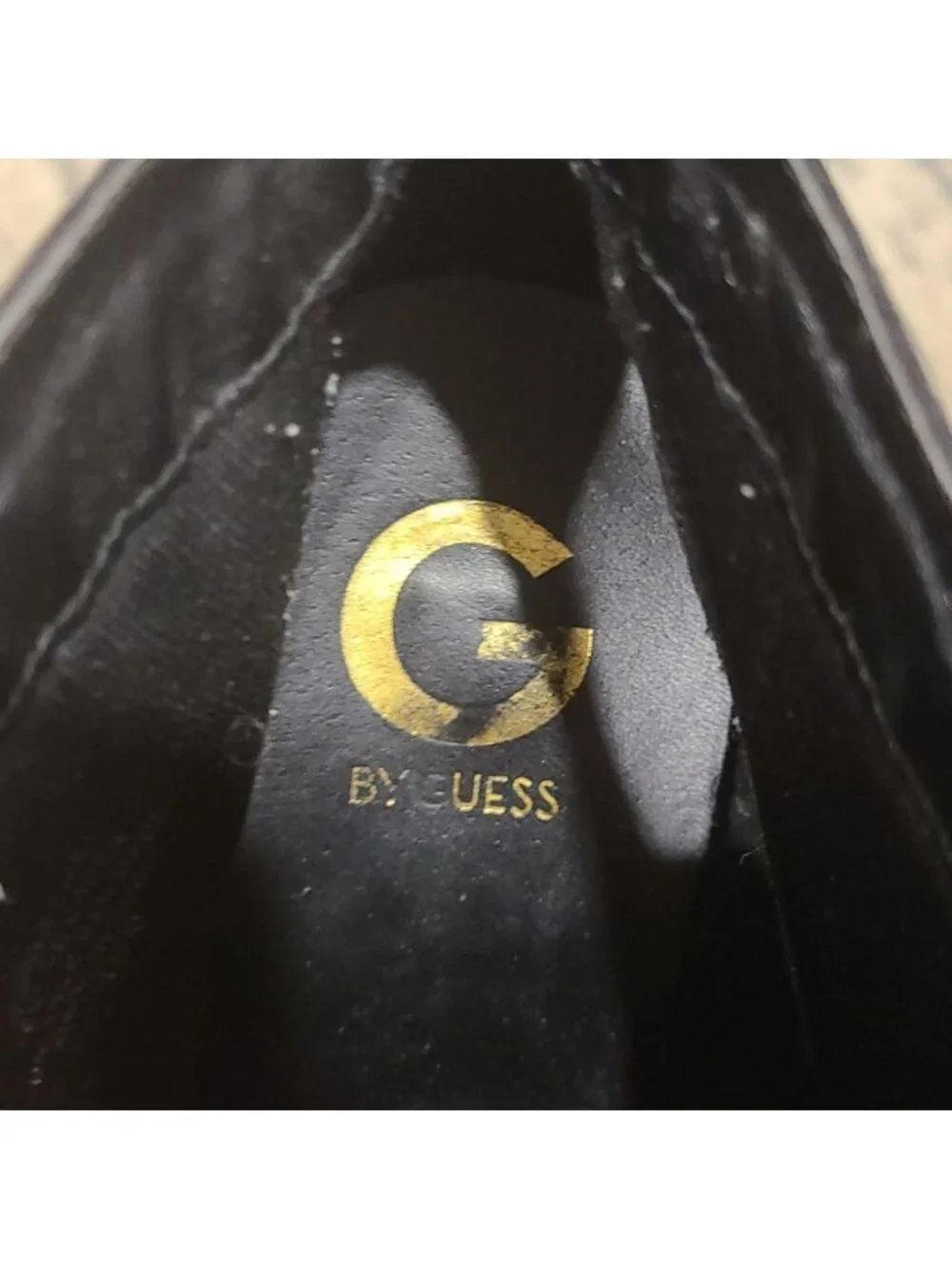Guess platform wedge shoes